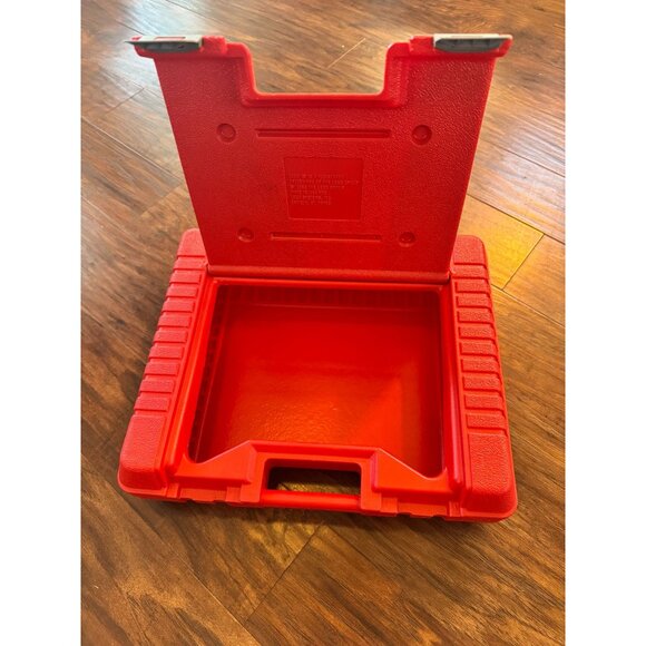 Lego Red Carrying Case With Secure Clasps & Handle For Storage Or Transport Of L - Picture 11 of 11